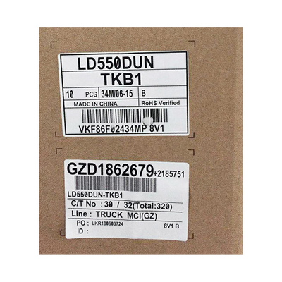 L'esposizione LCD di LD550DUN-TKB1 IPS 55,0 pollici 500nit 1920*1080 3,8mm ha FATTO la video parete LCD