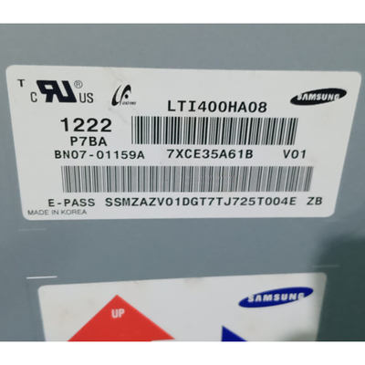 Pannello LCD a 40,0 pollici LTI400HA08-V dello schermo di Samsung per il contrassegno di Digital