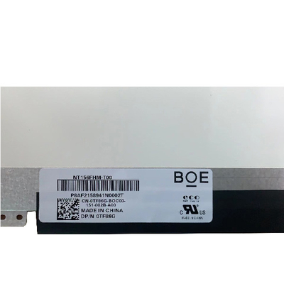 Esposizione di pannello LCD di tocco di BOE NT156FHM-T00 1920x1080 a 15,6 pollici IPS TN