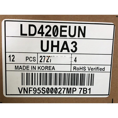 Parete LCD a 42 pollici LD420EUN-UHA3 FHD 52PPI del LG video