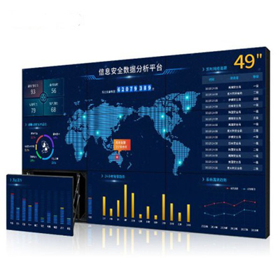 Video schermo LCD a 49 pollici di pubblicità dell'esposizione di parete LD490EUN-UHA1