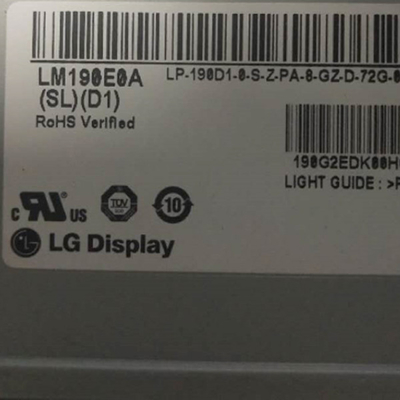 I perni a 19,0 pollici di LVDS 30 collegano il LG Display LCD IL RGB 1280X1024 dell'esposizione di pannello LM190E0A-SLD1
