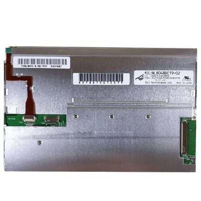 NL8048BC19-02 esposizione LCD a 7,0 pollici originale 800 (RGB) ×480 per attrezzatura industriale per il NEC