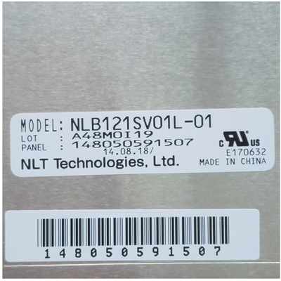 Sostituzione LCD industriale a 12,1 pollici dell'esposizione di tocco dei monitor NLB121SV01L-01 di RGB 800x600