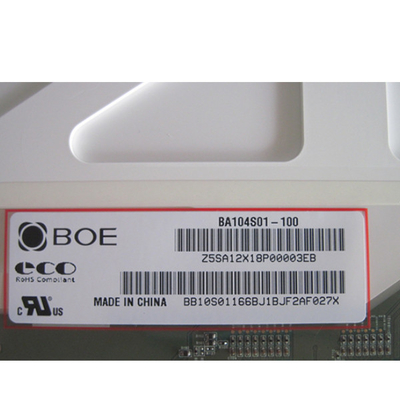 Esposizione a 10,4 pollici del modulo BA104S01-100 800×600 BOE di TFT LCD di industria