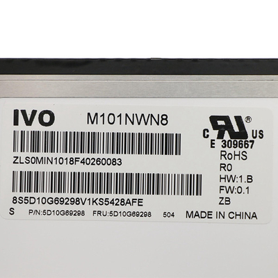 M101NWN8 esposizione LCD a 10,1 pollici 1366X768 HDMI - regolatore Board di R0 IVO TFT IPS di LVDS