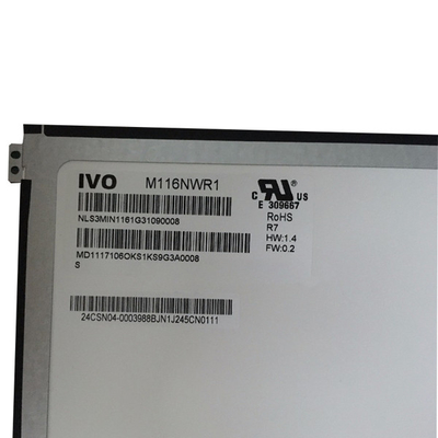 EDP LCD a 11,6 pollici 1366X768 HD dello schermo 30PIN del computer portatile di M116NWR1 R7 IVO per Lenovo C21e S21E