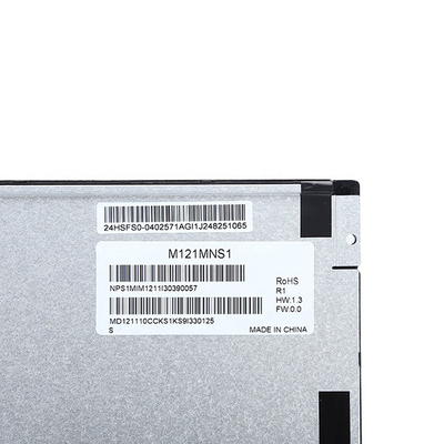L'esposizione di pannello LCD industriale a 12,1 pollici di M121MNS1 R1 il RGB 800X600 SVGA 82PPI 450 Cd/M2 LVDS ha introdotto
