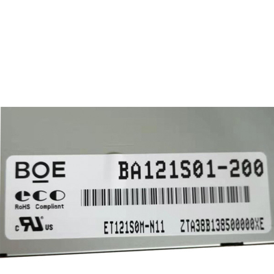 Moduli a 12 pollici di TFT LCD dell'esposizione dell'apparecchio medico di BOE ET121S0M-N11 800×600