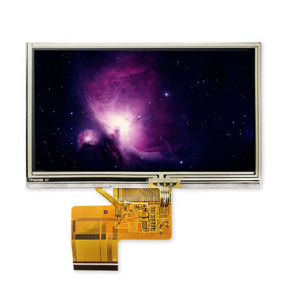 Touch screen resistente TM047NBH della visualizzazione di navigazione LCD industriale a 4,7 pollici del pannello