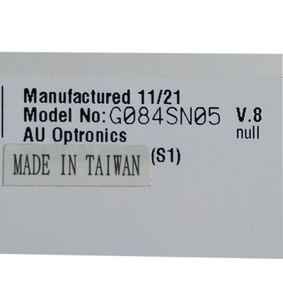 Modulo LCD a 8,4 pollici 800*600 di G084SN05 V.8 applicato ai prodotti industriali