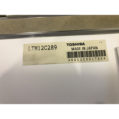 Esposizione di pannello a 12,1 pollici dello schermo LTM12C289 800 (RGB) ×600 TFT LCD dell'affissione a cristalli liquidi 82ppi