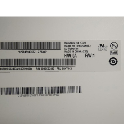 Pannello LCD AUO a strisce verticali da 15,6 pollici B156HAN06.1 HW1A per laptop
