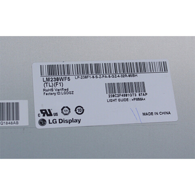 Monitor LCD a 23 pollici di 30pin LVDS FHD WLED 72% NTSC LM230WF5-TLF11 per il PC di AIO