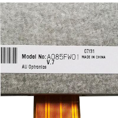 schermo a 8,5 pollici A085FW01 V7 di TFT LCD dei perni di 480x234 FPC AUO 26