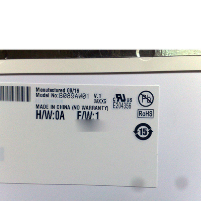 SCHERMO LCD A 8,9 POLLICI DI PIN DI AUO B089AW01 V1 1024*600 40