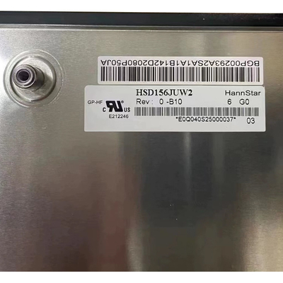 Schermo LCD industriale LCD a 15,6 pollici di sostegno 1920*1080 del pannello HSD156JUW2-B10