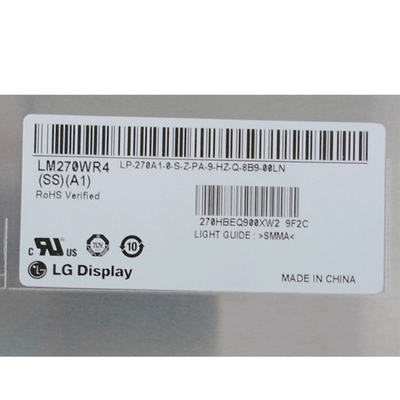Pannello LCD a 27,0 pollici del modulo dello schermo di monitor del PC dell'esposizione del LG Display LM270WR4-SSA1