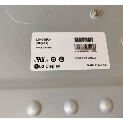 Pannello LCD a 42,0 pollici LD420EUN-UHA1 della visualizzazione per parete del contrassegno di Digital la video