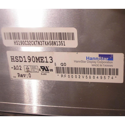 Pannello LCD a 19,0 pollici HSD190ME13-A02 della visualizzazione dell'EDP di 1280*1024 30pin