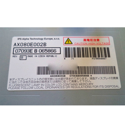 32.0 pollici AX080E002B 12,0V Tipo TFT schermo LCD