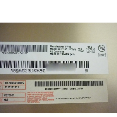 20.1 pollice M201UN02 V6 30 pin Collegatore Pannello LCD