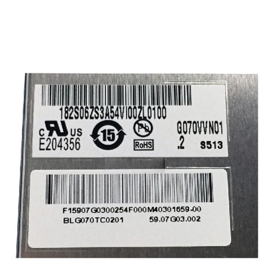 G070VVN01.2 7.0 pollici TFT LCD Display 800*480 133PPI Pannello ad alta luminosità