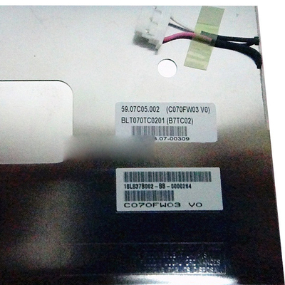 Per AUO C070FW03 V0 7,0 pollici 30 pin TFT schermo LCD