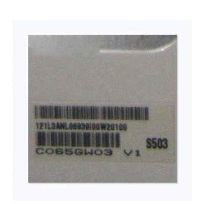 6.5 pollici C065GW03 V1 55 pin parallelo RGB 72PPI schermo LCD