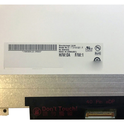 Dimensione 17,3 pollici B173HAN01.2 3.3VTyp Transmissive TFT LCD Panel