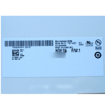 Fornitura 17.0 pollici B170PW03 V5 99PPI TFT LCD Panel