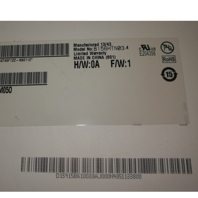 Per AUO B156HTN03.4 1920*1080 141PP schermo LCD tft a 60 Hz