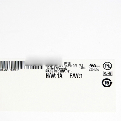B154EW09 V0 15,4 pollici 1280*800 98PPI Modulo a cristallo liquido
