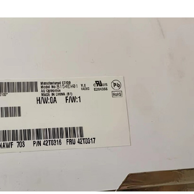 B154EW01 V0 15,4 pollici 1280*800 98PPI Display LCD
