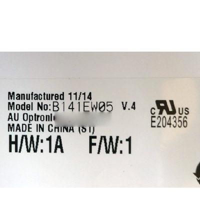 B141EW05 V4 14,1 pollici 1280*800 TFT-LCD SCREEN Display LCD