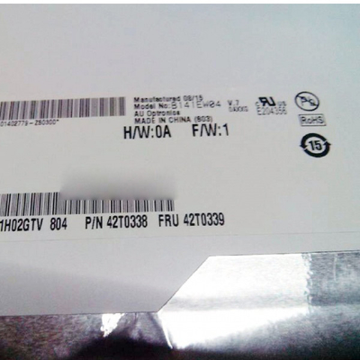 B141EW04 V7 14,1 pollici 1280*800 LCD Display TFT-LCD SCREEN