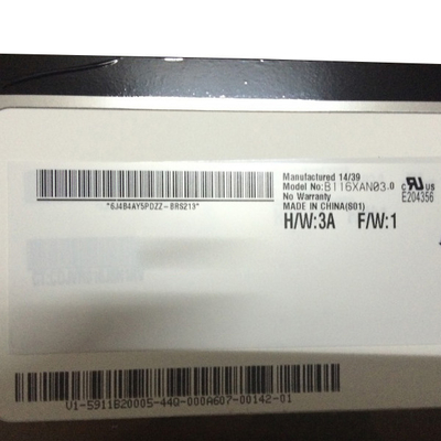 B116XAN03.0 HW3A Per AUO 262K 50% NTSC schermo TFT-lcd