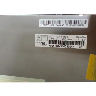 7.0 pollici HSD070PFW3-A00-0299 TFT LCD Display Screen Panel per la navigazione GPS in auto