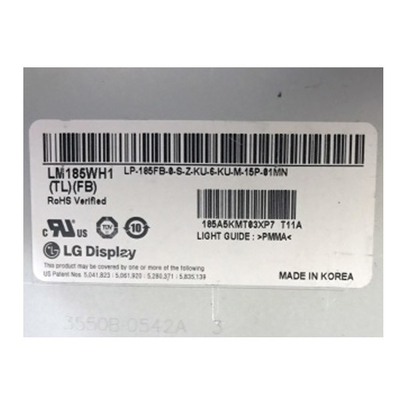 LM185WH1-TLFB 18,5 pollici pannello LCD 1366*768 schermo LCD