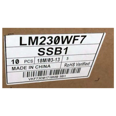 LM230WF7-SSB1 23.0 pollici FHD touch TFT schermo LCD per KIOSK