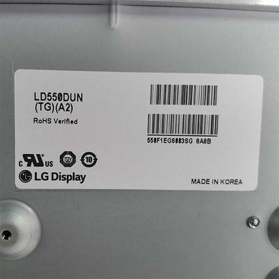 Schermo LCD dell'affissione a cristalli liquidi della parete LD550DUN-TGA2 TFT del LG video