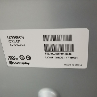 Parete dello schermo LCD del LG LD550EUN-UHA3 video schermo stretto dell'incastonatura da 5,9 millimetri