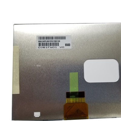 Schermo di LCD di navigazione di DVD dell'automobile di AUO 480 (RGB) ×234 C061FW01 V0