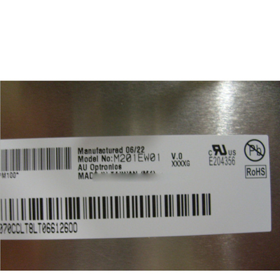 Un-si TFT LCD, LCM LVDS (2 ch, 8 bit), monitor da tavolino di M201EW01 V0 1680*1050 del connettore di 30 perni