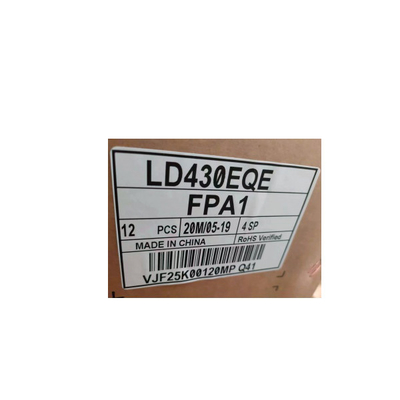 Buon prezzo LD430EQE-FPA1 pannello LCD da 60 Hz da 43,0 pollici in linea