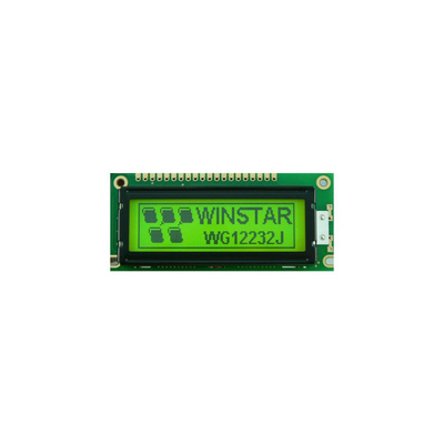 Buon prezzo 1.9 pollici 122*32 WG12232K-YYH-N#A 16 pin LCD Display Screen in linea