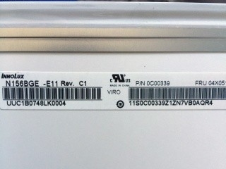Buon prezzo 1366*768 N156BGE-E11 15,6 pollici 200 cd/m2 schermo LCD in linea