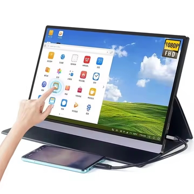 Buon prezzo Monitor portatile da 15,0 pollici con tre USB-C compatibile con laptop/telefono/Switch in linea
