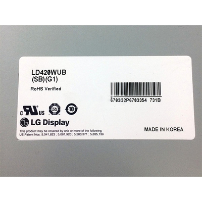 Buon prezzo Nuova video parete LD420WUB-SBG1 1920 (RGB) ×1080 FHD 52PPI dell'affissione a cristalli liquidi in linea