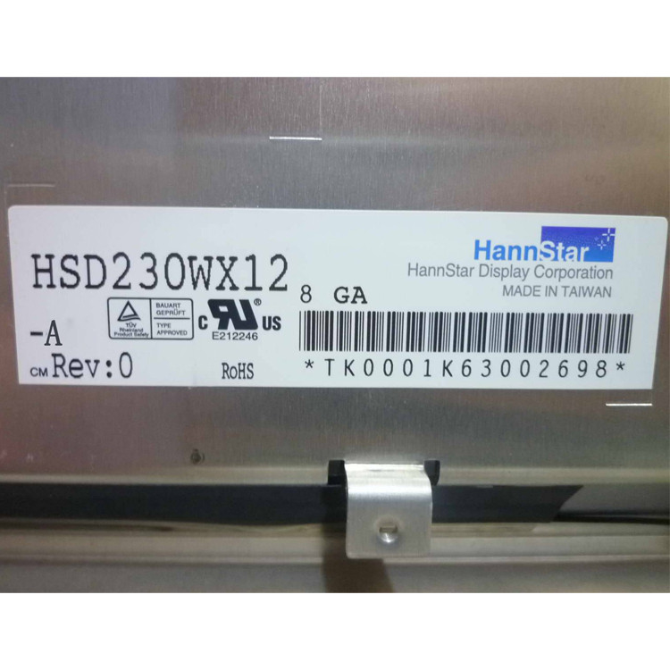 HSD230WX12-A Originale 23.0 Pollici 1280*768 LVDS schermo LCD per HannStar
